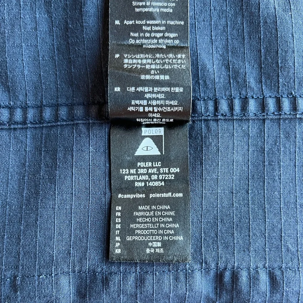 🌲 Poler Utility Shirt Jacket | Navy Blue | Field Shirt | Gorpcore | Large - Picture 6 of 6